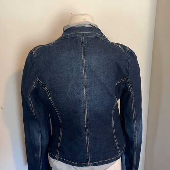 Baccini short jean blazer - Picture 6 of 7